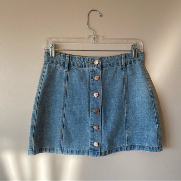 NWT Mini Jean Skirt - Picture 1 of 7